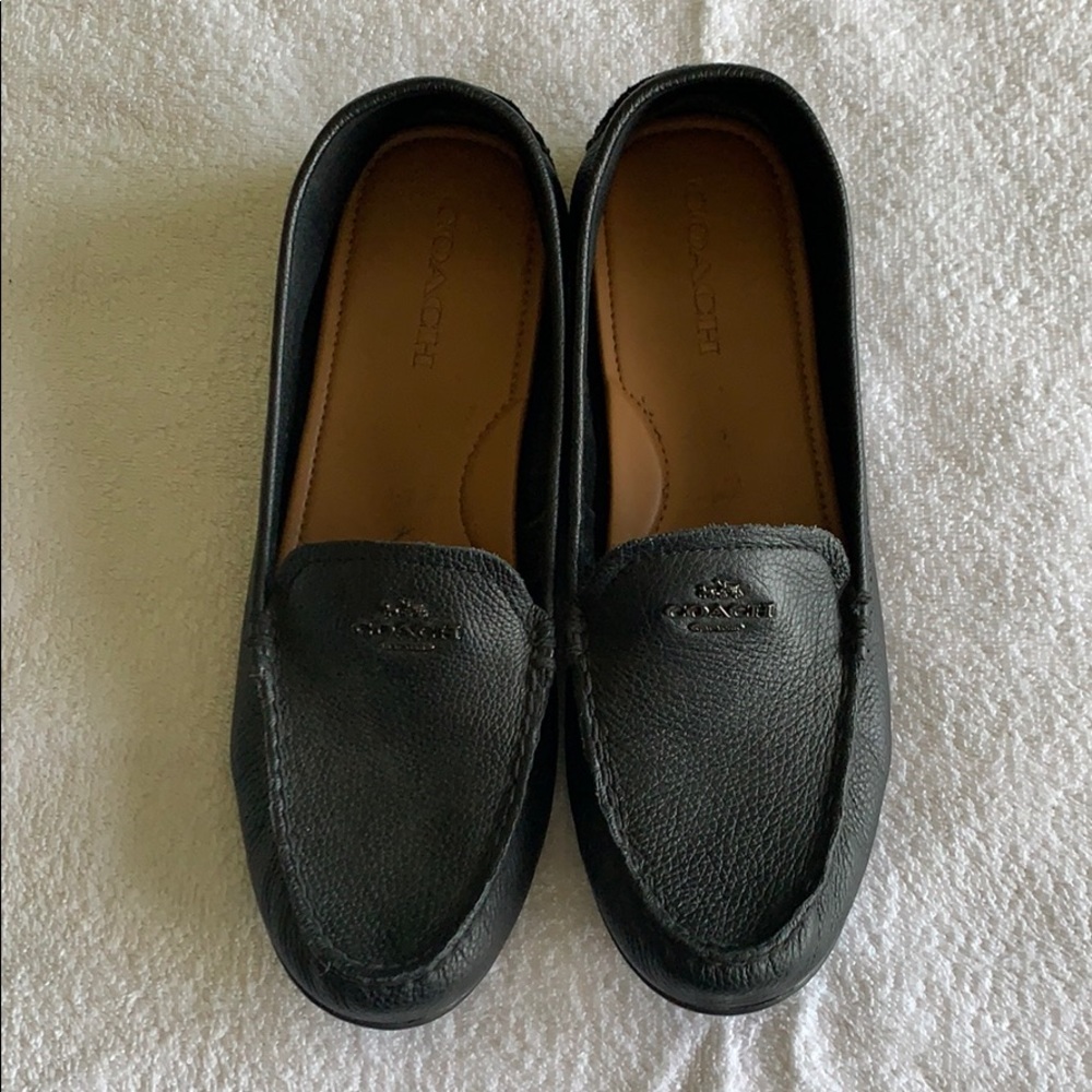 Coach Black Loafer - Picture 2 of 4